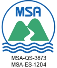 ISO認証マーク MSA-QS-3873/MSA-ES-1204